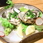 はてなのちゃわん - 生牡蠣ポン酢