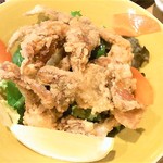 はてなのちゃわん - ソフトシェルクラブの唐揚げ