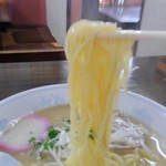 清誠 - 鶏白湯ラーメンの麺