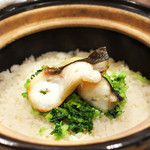 銀座 しのはら - マナガツオと蕪の菜っ葉