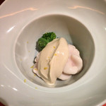 和酒和食の坂 - 鱈の白子の白和え