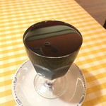 ピッツェリア マリノ - あふれる赤ワイン