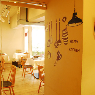 カジュアルでおしゃれな空間でゆったりとした時間を。