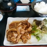 大衆居酒屋わらの - 豚しょうが焼き