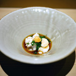 鮨 さいとう - 鱈の白子ポン酢