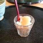 月見里 - リンゴのシャーベット