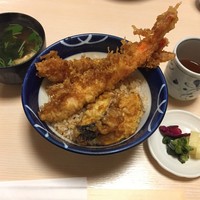 北新地 天富 - 海老天丼