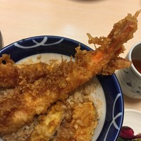 北新地 天富 - 海老天丼
