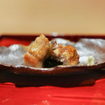 銀座 しのはら - 穴道湖天然鰻の白焼きとつけ焼き