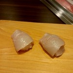 鮨 和さび - ヒラメ昆布じめ