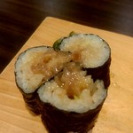 鮨 和さび - 塩辛(スルメイカ)巻