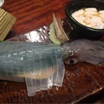 博多メシ 男厨 - 活きイカと旬魚の５種盛