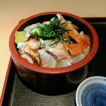 Kaisenya Ikeikemaru - 海鮮づけ丼ご飯大盛