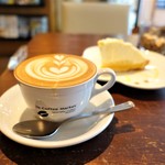 コーヒーマーケット - カフェ・カプチーノ、フロマージュムースのタルト