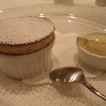 ラ・ブランシュ - 栗のスフレとバニラアイス