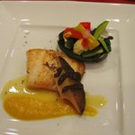 モン・フレーブ - 平目と姫あわびのソテー　トリフの香り