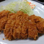 tonkatsuichou - とんかつ定食　500円（カレー無料）