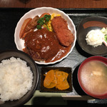 Izakaya Shou - ハンバーグ定食900円