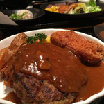 IZAKAYA　翔 - ハンバーグ定食900円