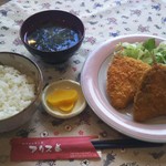 カレーとハンバーグのお店 アリス - アジフライ定食