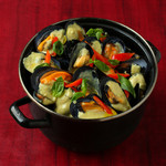 ピンゼ ロカ - ムール＆フリット、グリーンカレー