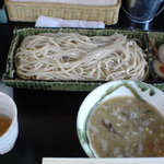 麺創　喝采 - 味玉もりそば（中）８５０円４００ｇ