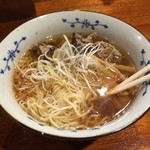 たんや華智 - テールラーメン(800円)