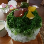 埜庵 - 恵抹茶金時970円*2017.02