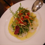 ダ ユウキ - 間人産天然すずきのカルパッチョ