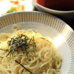 ラーメン頑八 - ざるラーメン