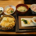 一汁五穀 - 2010-12-27五穀旬采定食1344円