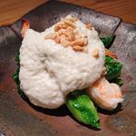 鈴しろ - 菜の花と海老の白和え