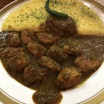 カレーの店 マボロシ - 【2017.2.7】ポークカレー(大辛)¥900