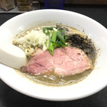麺処 晴 - 2017年2月3日 濃厚そば【鰺秋刀魚】(780円)