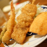 鮨と居酒屋たか - えび、串カツ、鮭