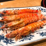 旬粋 誠 - 海老の塩焼き