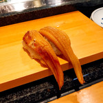 旬粋 誠 - 穴子の握り