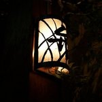 弁兵衛 - 部屋の入口にも装飾品が！