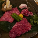 ビストロ割烹 YAOYA - 近江牛の焼肉