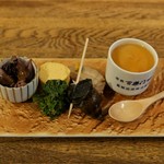 ビストロ割烹 YAOYA - 17.2月　お通し