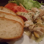 French Casual Restaurant Bistrot Mariage - ツブ貝のソテー　ソースにニンニクが効いててパンにつけて食べても美味しかった