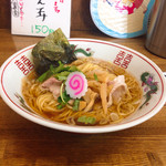 きくや - 昔ながらの～生姜醤油中華そば中細麺750円
