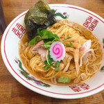 きくや - 昔ながらの～生姜醤油中華そば中細麺750円