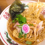 きくや - 昔ながらの～生姜醤油中華そば中細麺750円