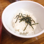 きくや - 海鮮（ミナミ鮪、イナダ叩き）たっぷり山葵和え麺