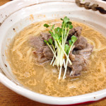 きくや - 牛と雲丹の中華そば 950円