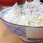 きくや - しらす丼