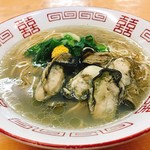 きくや - THE牡蠣そば〜九条葱添え〜900円（昆布出汁）