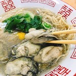 きくや - THE牡蠣そば〜九条葱添え〜900円