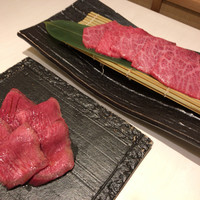 肉の匠 将泰庵 船橋駅前 はなれ店 - タン塩とイチボ